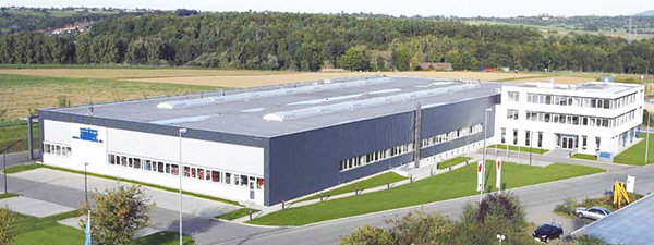 Notre centre de recherche et notre usine de production basés à Reutlingen (région de Stuttgart en Allemagne)