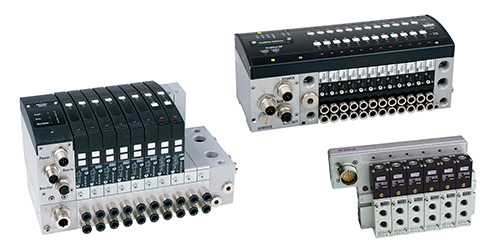 Îlots de distribution pneumatique