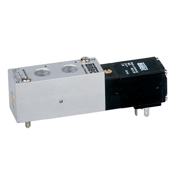 Distributeur pneumatique à commande électrique pour montage sur embase 5/2 et 5/3 Airtec - Série MF-04